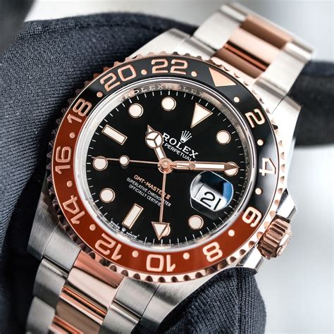 rolex gmt master 2 rose gold|rolex gmt master 2 diamonds.